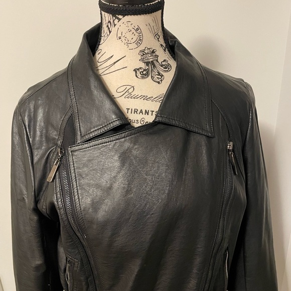 Club Monaco Leather Jacket - Picture 2 of 11